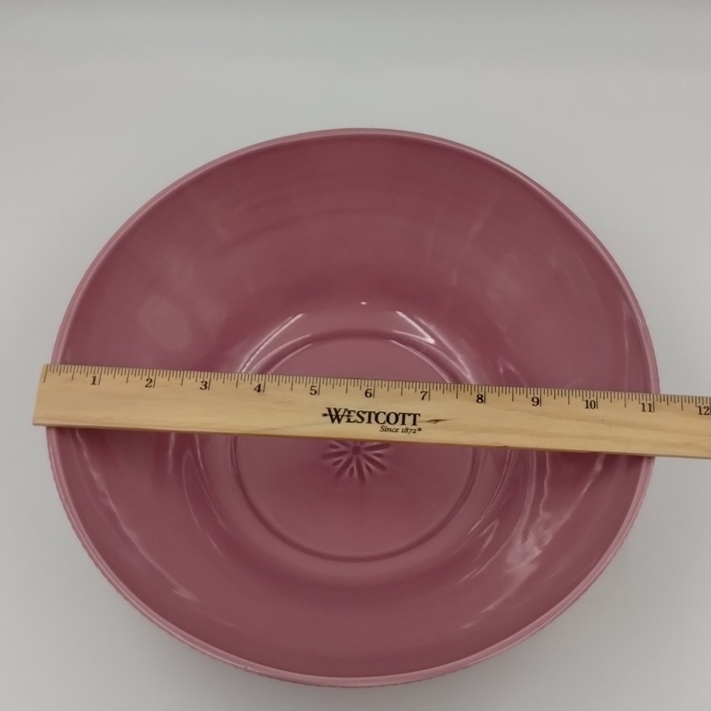 IKEA Mauve Pink 12" Serving Bowl - Picture 6 of 7